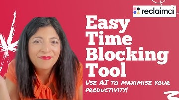 How to Block and Monitor your time using AI / Easy Time Blocking Tool