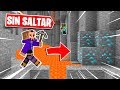 MINECRAFT pero SI SALTAS MUERES 😂😱 PROHIBIDO SALTAR EN MINECRAFT - MIINECRAFT es ALEATORIO