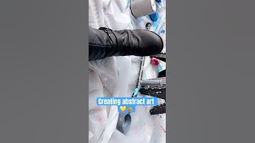 How I Adapt Tools for Abstract Art as a Disabled Artist #ArtAndDisability 🎨