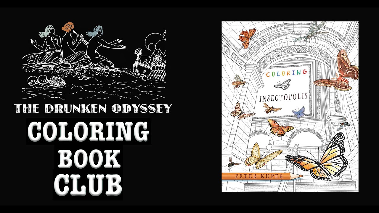 Coloring Book Club: Insectopolis (with Peter Kuper)!