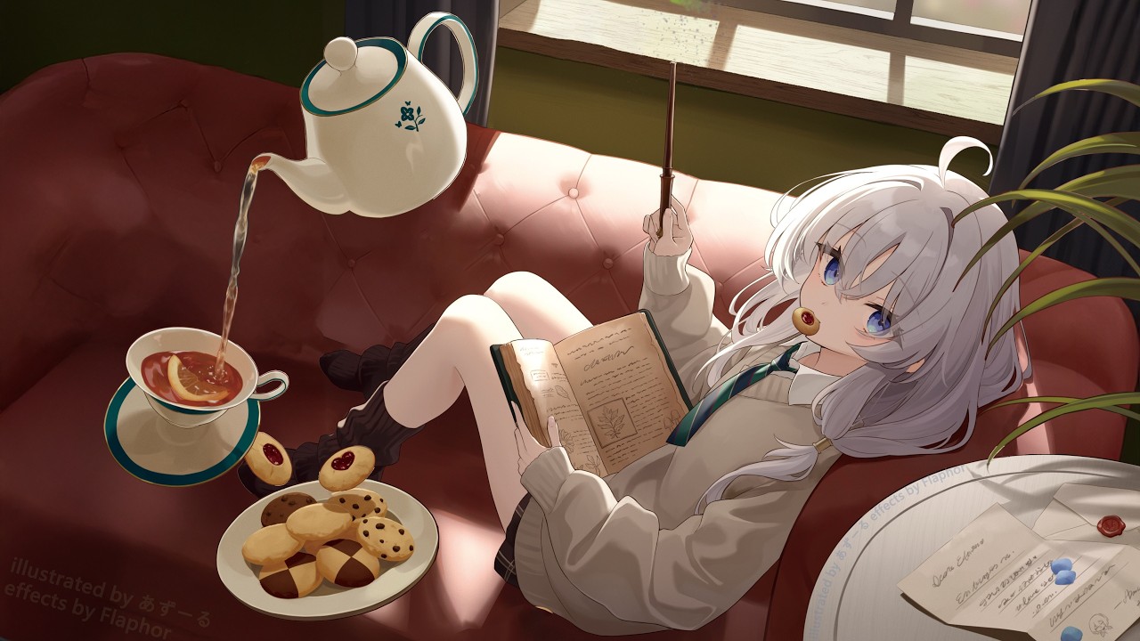 魔女の旅々 イレイナ 25巻特装版表紙 ライブ壁紙 Journey of Elaina Vol 25sp live wallpaper