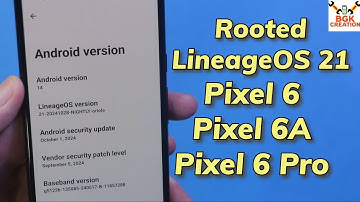 Pixel 6 Rooted LineageOS 21 A14 Banking Apps Working  English