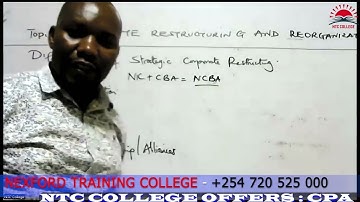 AFM - Corporate restructuring & Organisation