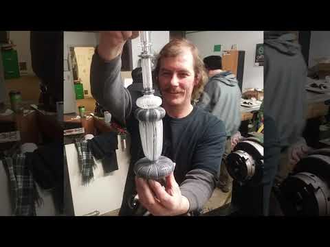 Tikki Head Dab Rig by Don Chile Ortega #291