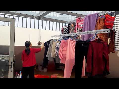 Video Giàn phơi hòa phát - giàn phơi thông minh lắp đặt tại... - youtube