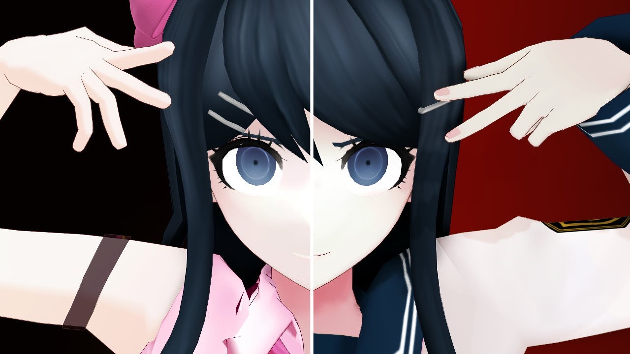 【ダンガンロンパMMD】アイドル/YOASOBI【舞園さやか】