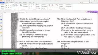 MS.SMILE TOEIC GIẢI ĐỀ TEST 9 PART 7 181-190