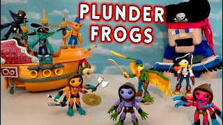 PlunderFrogs and Plunderlings Pirate Figures!