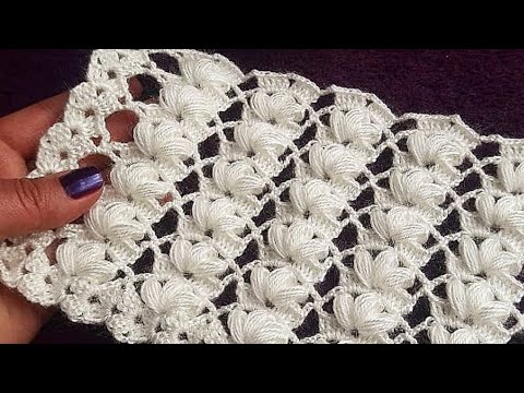 Fıstıklı Yelek Ve Şal Modeli #knitting #crochet #pattern - YouTube