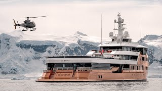 La Datcha  |  The can-go anywhere 77m Explorer Yacht with a Submersible and many incredible toys...