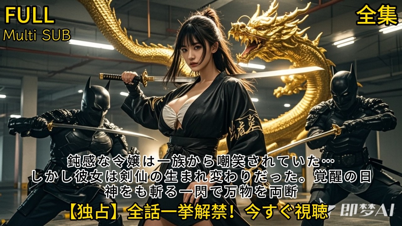 【全集】💥鈍感な令嬢は一族から嘲笑されていた…❤️‍🔥しかし彼女は剣仙の生まれ変わりだった。覚醒の日、神をも斬る一閃で万物を両断#中国ドラマ #おすすめ動画 #おすすめ #コメディ #ショート動画