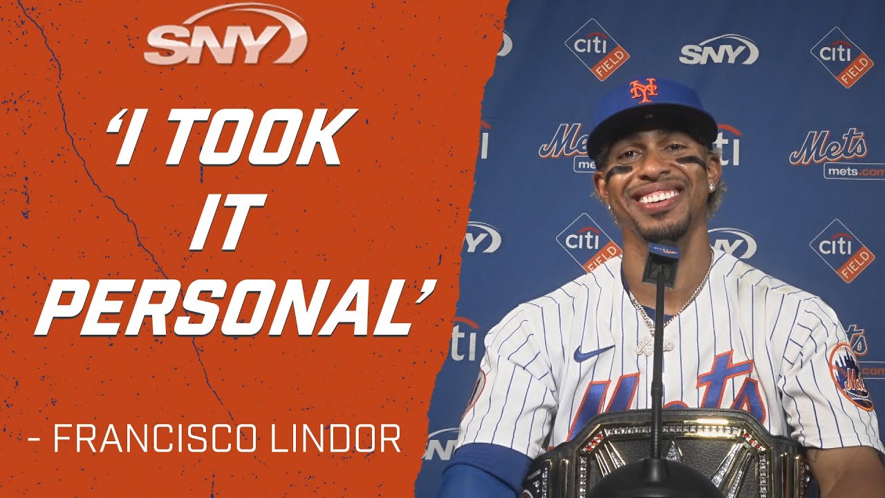Mets vs Yankees: Lindor belts 3 HR's, chirps at Yankees as benches empty in Mets win