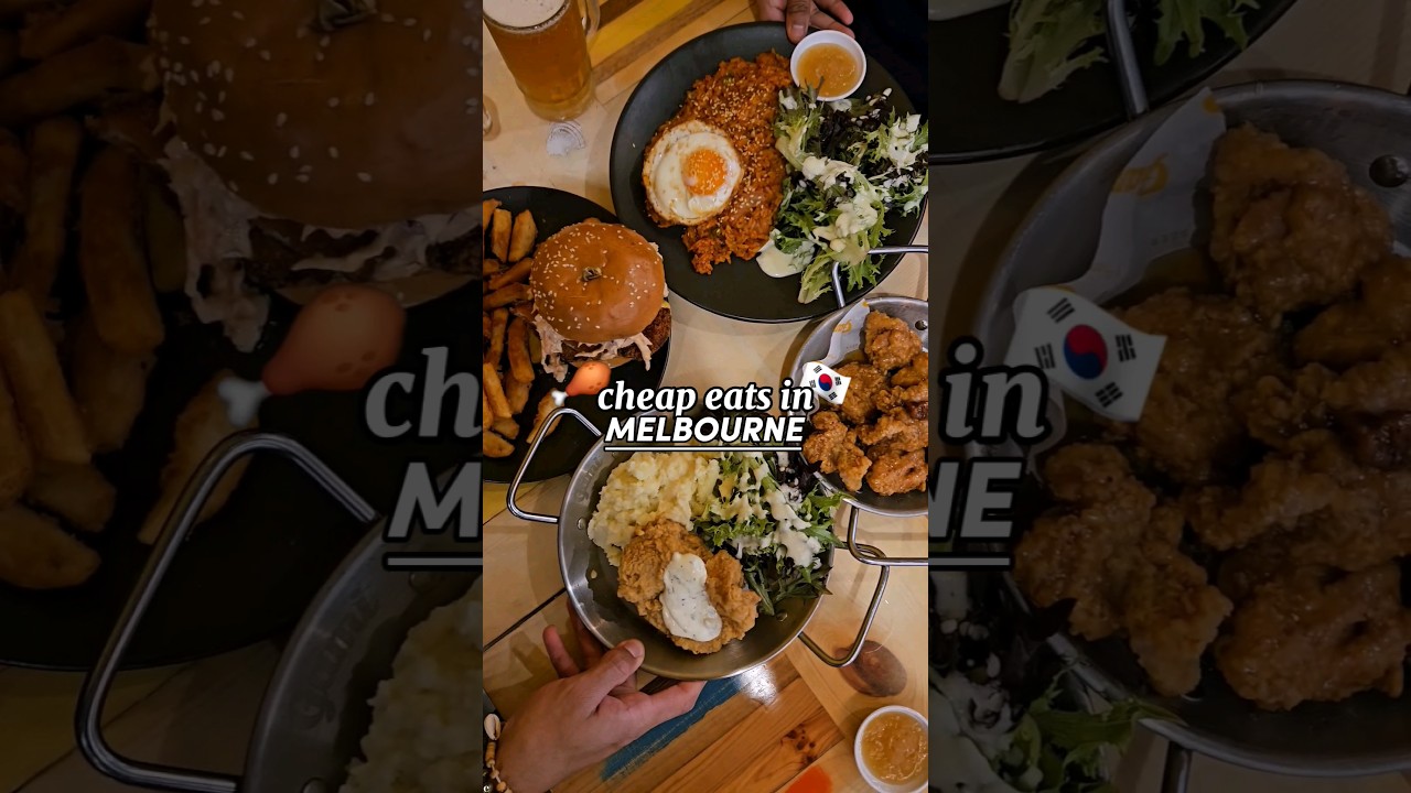 cheap eats in Melbourne - Korean food edition ‼️ 