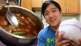 SOGOGI GUK (Korean Beef Soup) in Electric Lunchbox | Cooking with DaBoki