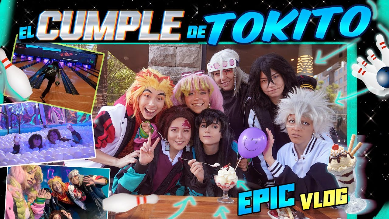 EL ÉPICO cumpleaños de TOKITO! 🎉 -PILARES DEL FUTURO Ep2【KNY/ COSPLAY】