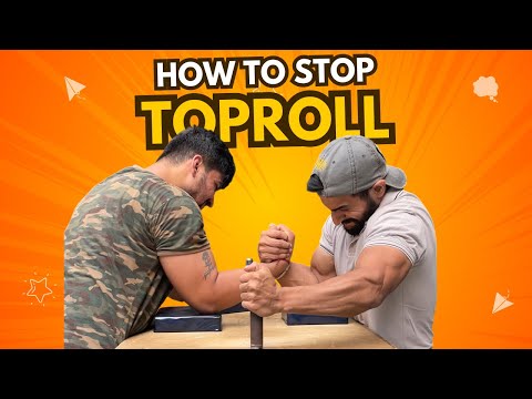 How to stop toproller and master hook technique 😱 | Armwrestling strength