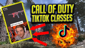 COD MODERN WARFARE: TRYING TIKTOK CLASSES