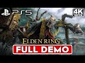ELDEN RING Gameplay Walkthrough Part 1 FULL DEMO [4K 60FPS PS5] - No Commentary