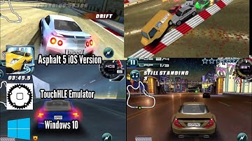Asphalt 5 iOS TouchHLE Emulator (Testing On Windows 10)