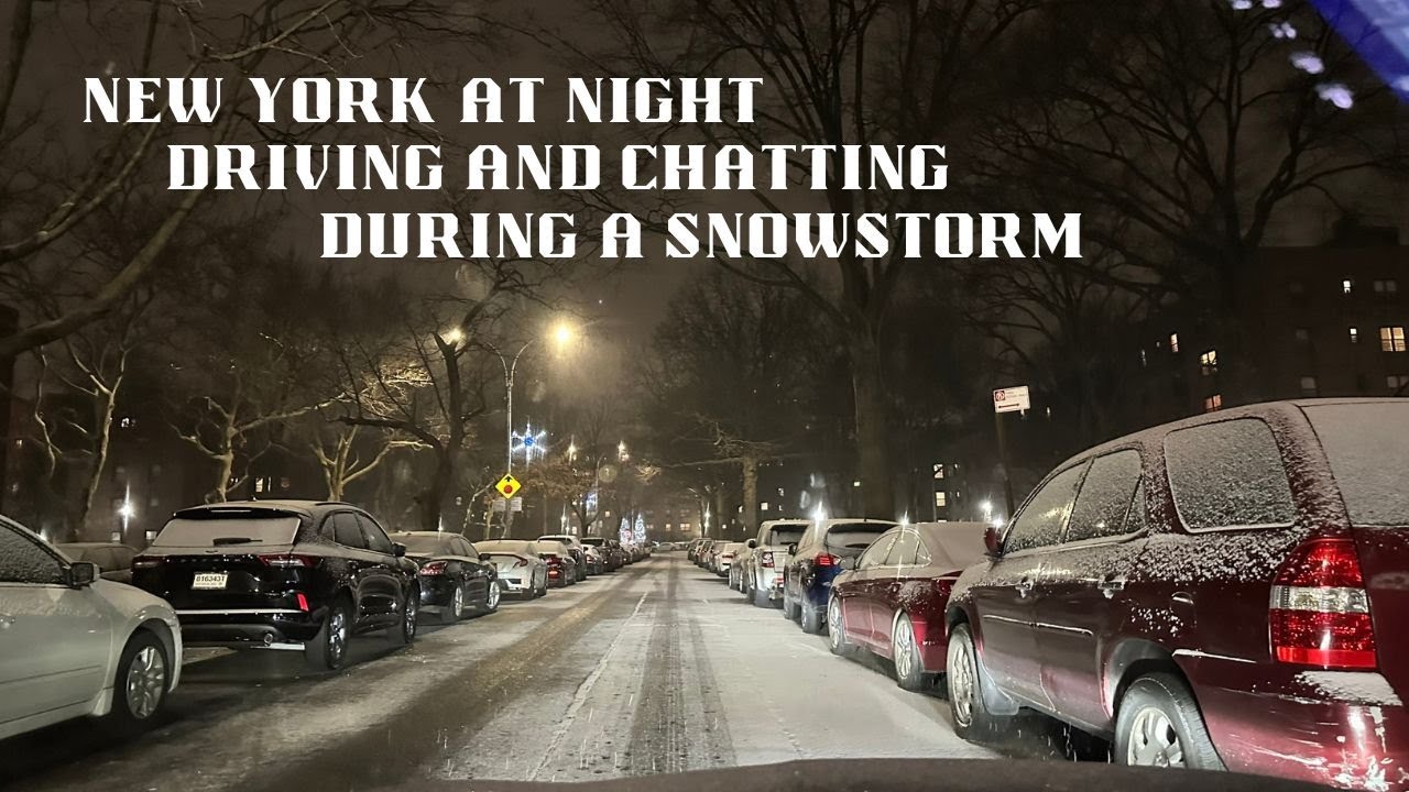 LIVE NYC First Snow of the Year. Newyork Snow YouTube