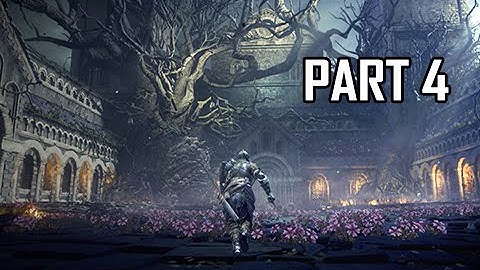 Dark Souls 3 Walkthrough Part 4 - Boss Curse Rotted Greatwood (PC Let