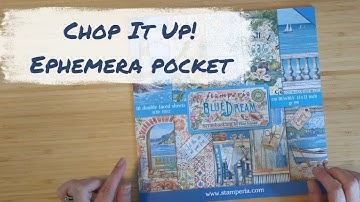 Chop It Up: 1 Sheet Wonder! A Quick and Cute Triple Pocket Envelope Using 12 x 12 Patterned Paper