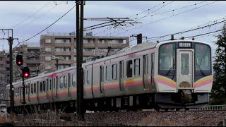 E129系B13編成 信越本線下り普通433M石打→新潟【4K】