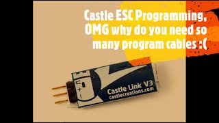 Radio Control ESC Programming The How! & The Why! =Castle Link Heli=