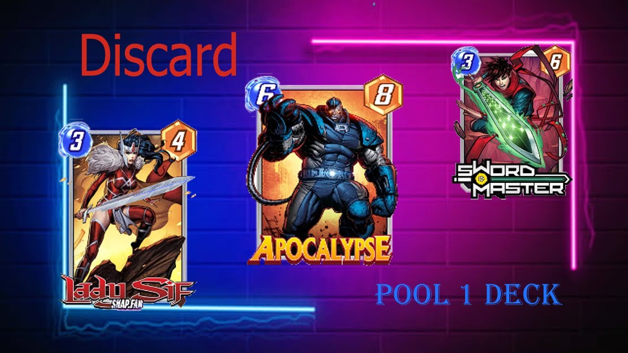 Marvel Snap Discard Pool 1 Deck YouTube