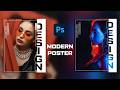 ✅ Create a Stunning Modern Poster in Photoshop 🔥 Easy Tutorial
