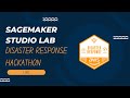 🔴 Sagemaker Studio Lab y AWS Disaster Response Hackathon