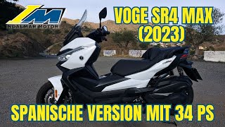 VOGE SR4 MAX (2023) | 2. Probefahrt, Walkaround, 0 auf 100 km/h, Soundcheck | VLOG 473