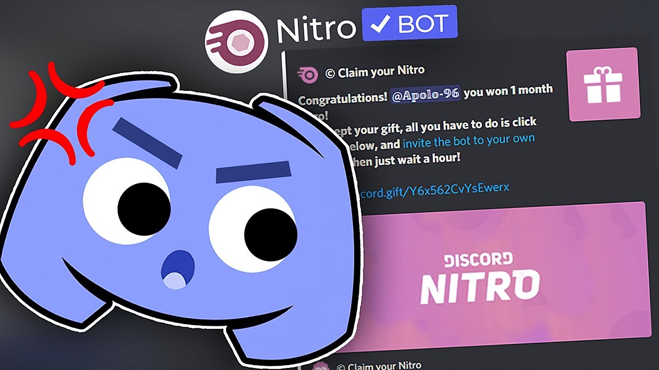 VERIFIED Bots SCAMS DISCORD NITRO FREE - YouTube