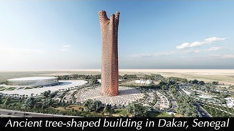 Ancient tree-shaped building in Dakar, Senegal | Home design