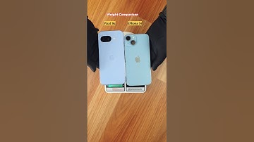 iPhone 14 Vs Google Pixel 9a Weight Comparison Test