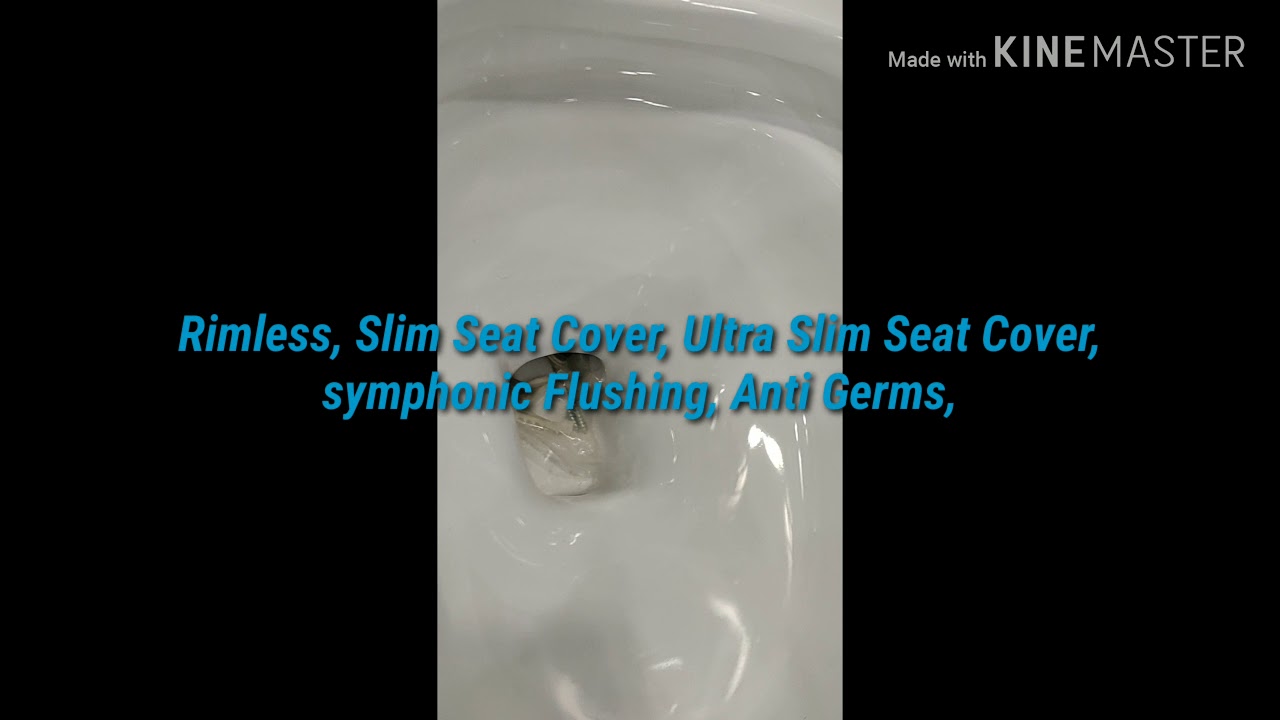 Parryware WC Rimless vs Normal Water Closet YouTube