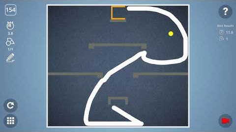 Check out how I solved level 154 in Brain It On! #BrainItOn