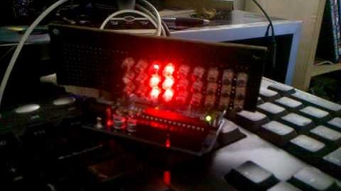 Arduino + Winamp vu meter