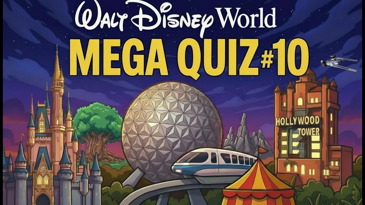 Walt Disney World MEGA Quiz #10 | Ride Battles | Where am I? | Trivia | Orlando Florida