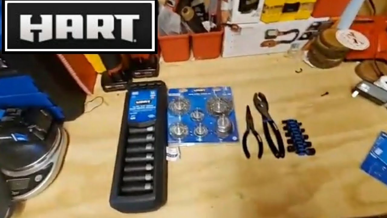 Hart Hand Tools!! Pliers ,Nut Drivers ,Brushes