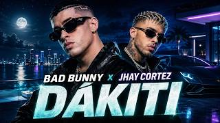 BAD BUNNY x JHAY CORTEZ - DÁKITI (Letra/Lyrics)