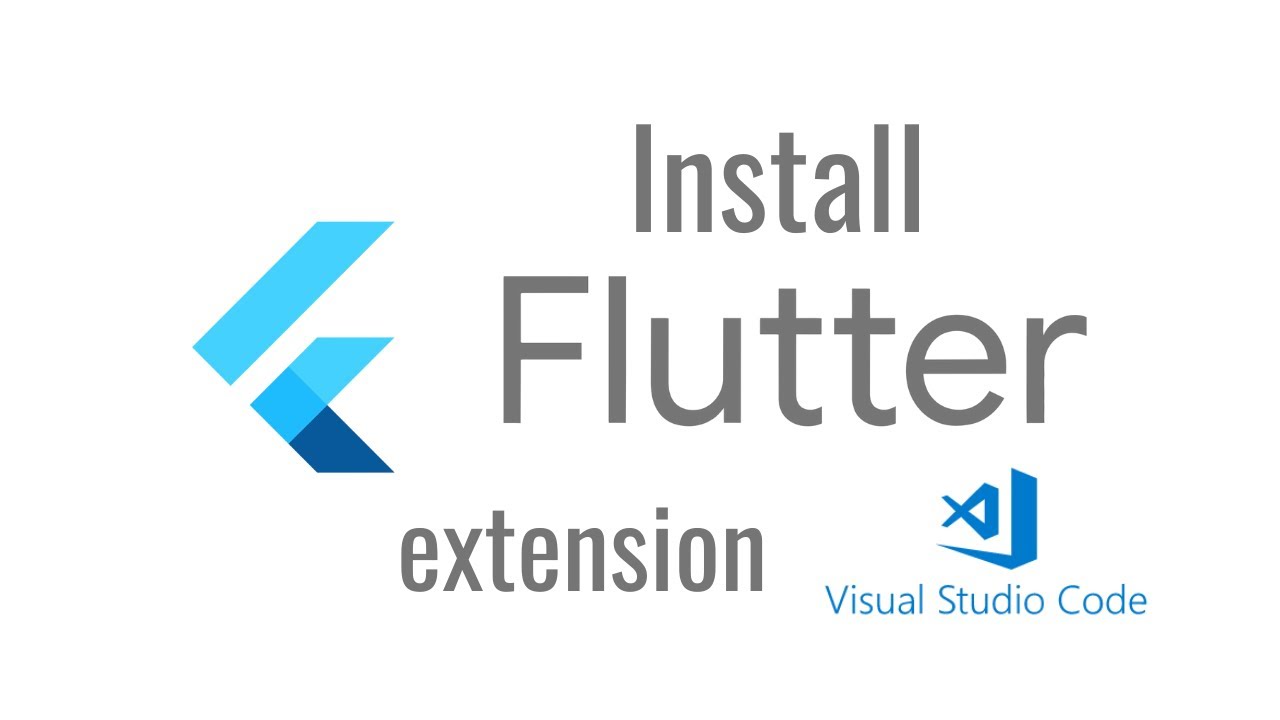Install Flutter extension in Visual Studio Code - YouTube
