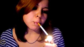 Josie Smoking Cigarettes Aesthetic