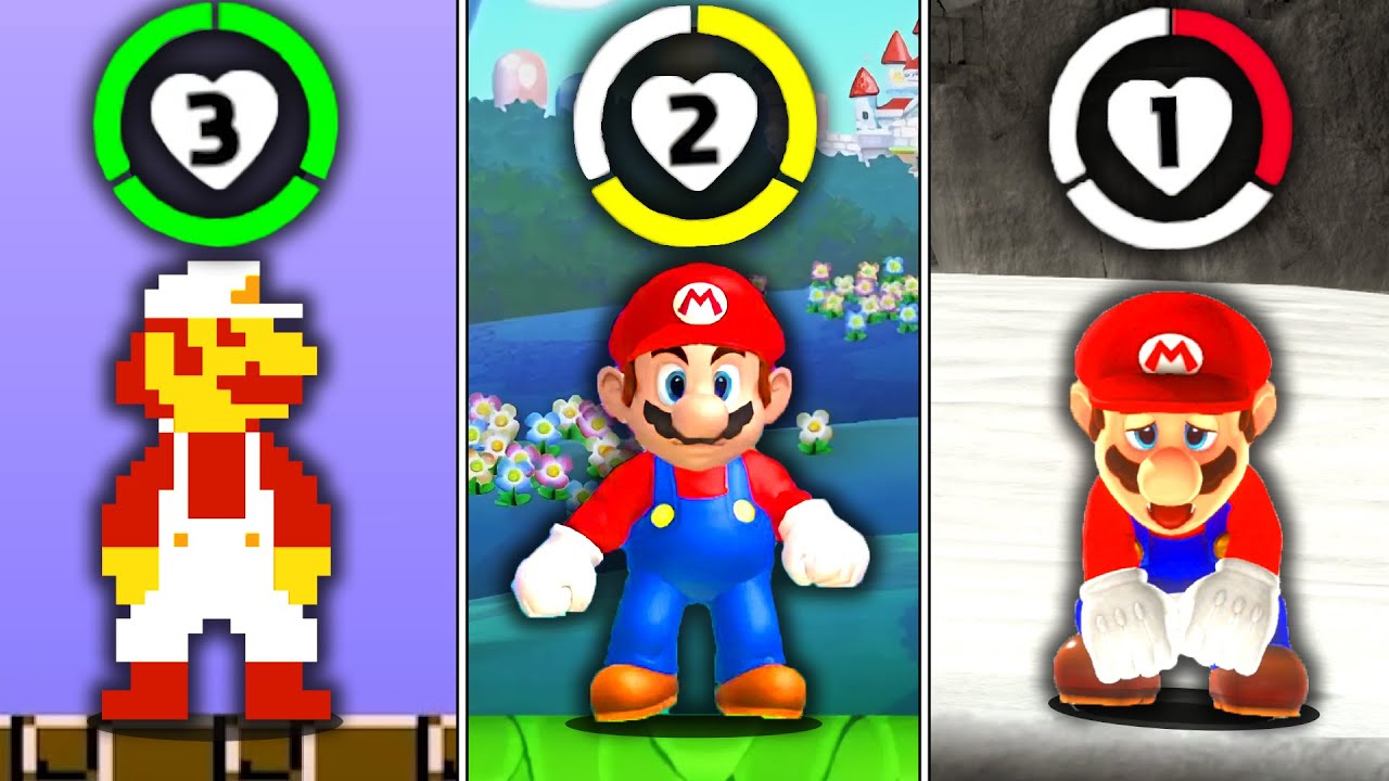 Si je prends un Dégat, je change de Mario