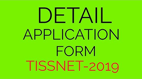 TISSNET -2019 || DETAIL APPLICATION FORM AVAILABLE ON THIS WEEK