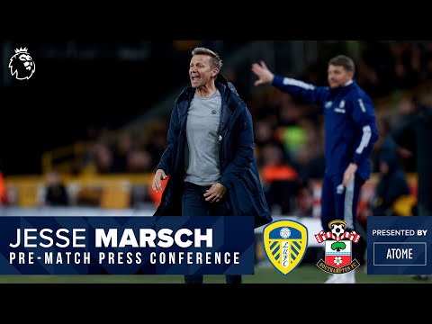 LIVE: Jesse Marsch press conference | Leeds United v Southampton | Premier League