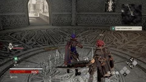 Regen Activation Factor Location - Cathedral of the Sacred Blood Entrance - Code Vein