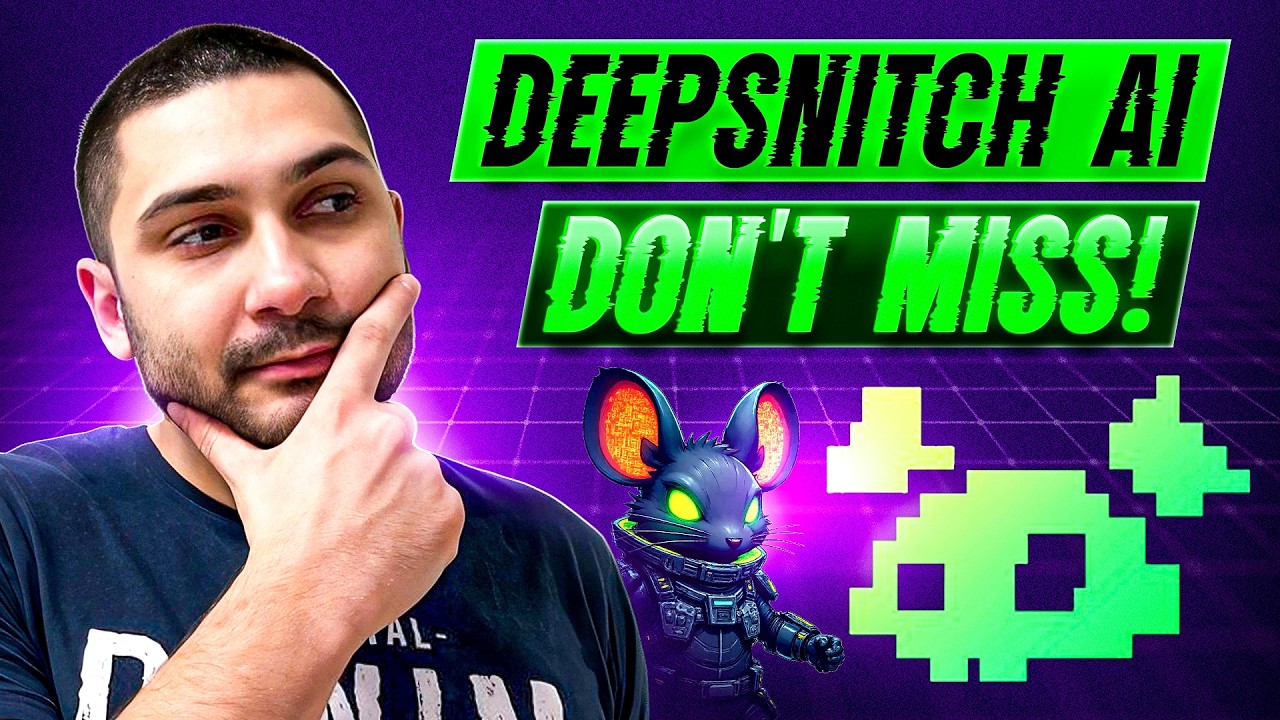 Best Crypto to Buy Now: DeepSnitch AI ($DSNT) Price Prediction 📈 Where Could It Go in 2026?