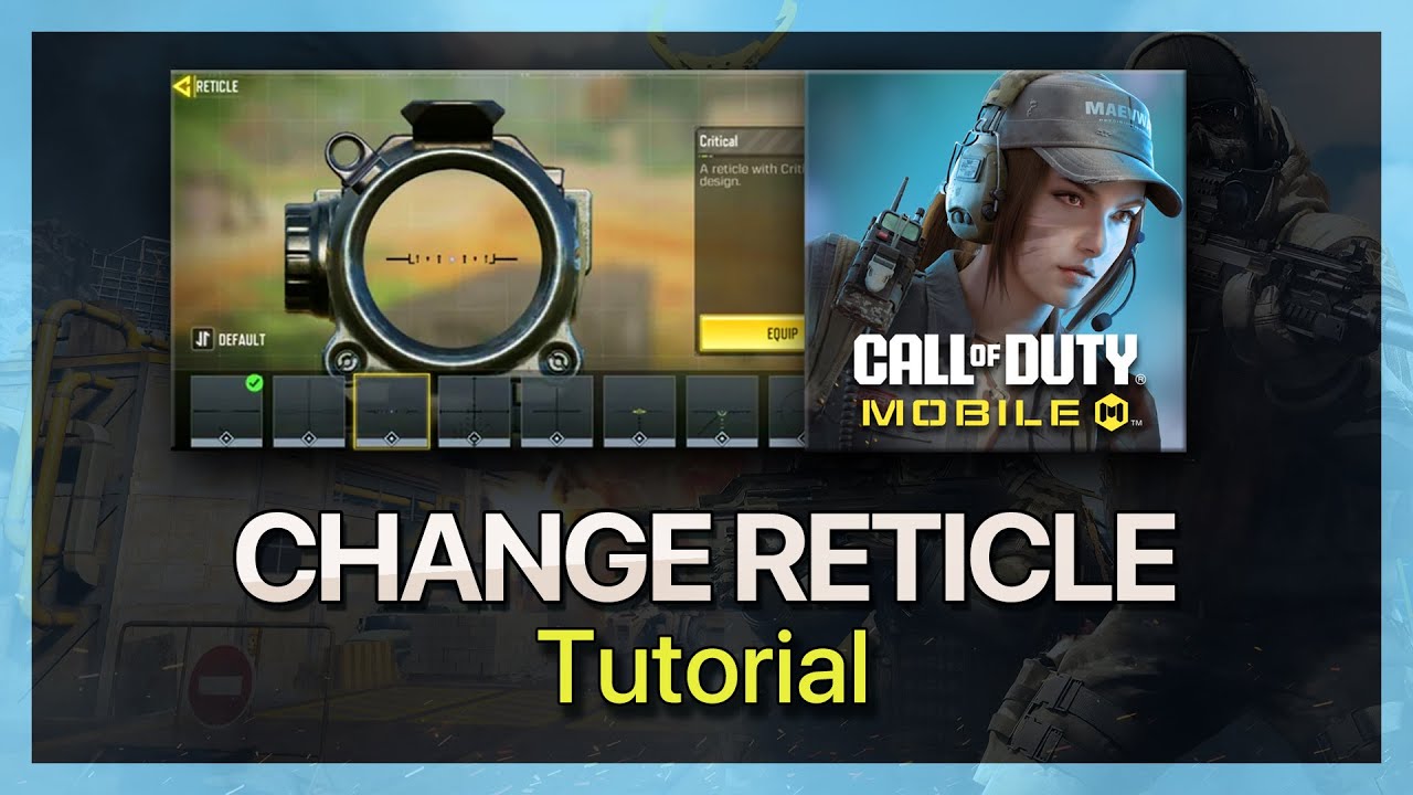 Retical Cod Kill How To Change Reticle of Weapons in COD Mobile - Tutorial - YouTube