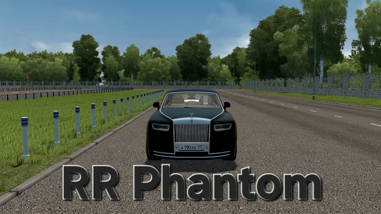 City Car Driving - Rolls-Royce Phantom. Test Drive.